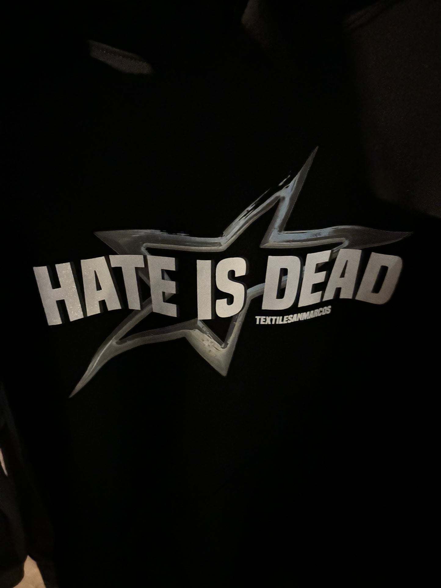 HATE IS DEAD "Star" Iridescent Hoodie