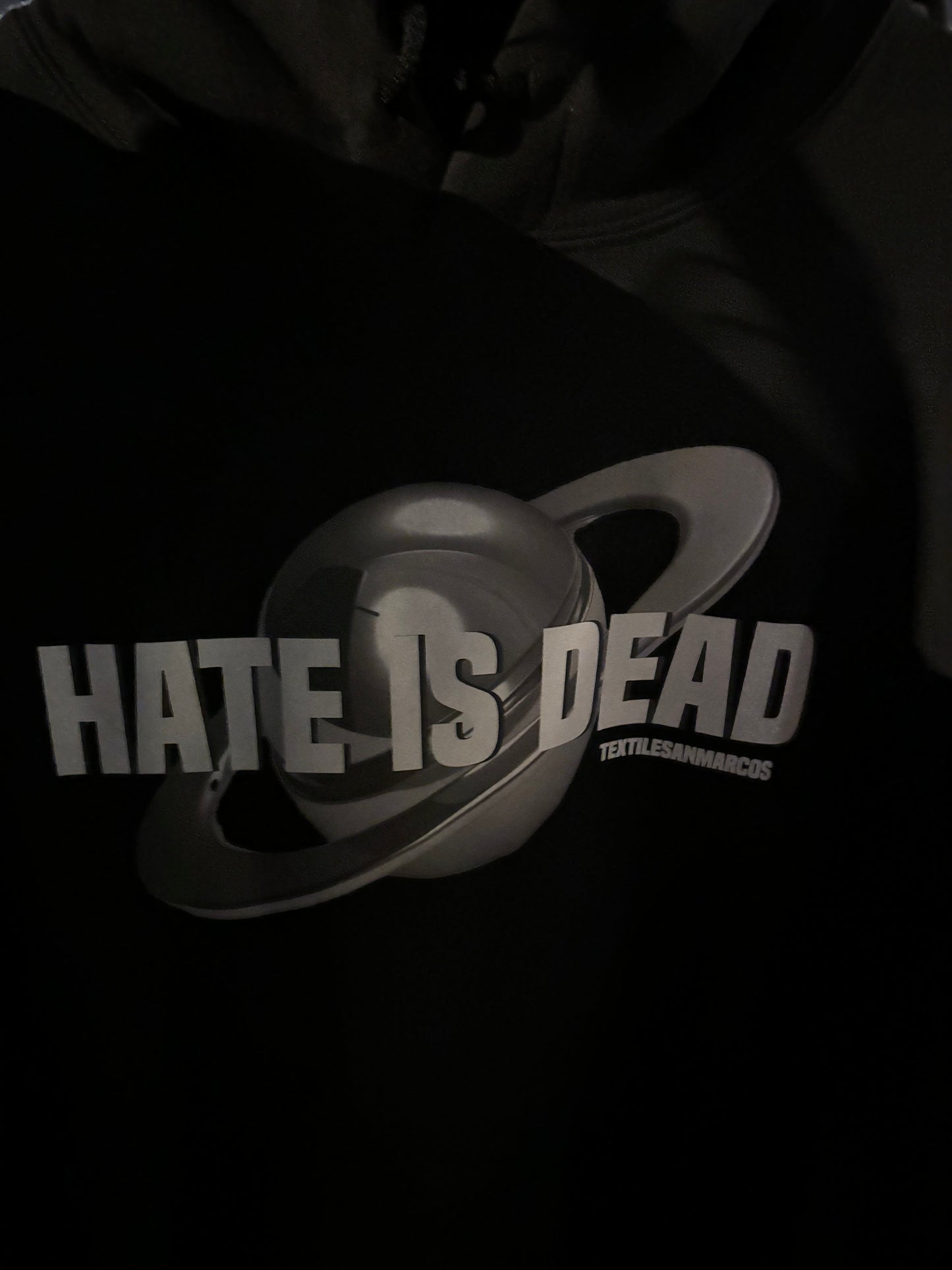 HATE IS DEAD "Planet" Iridescent Hoodie