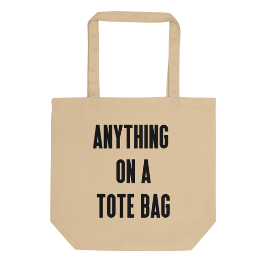 Custom Tote Bag (As low as $12)